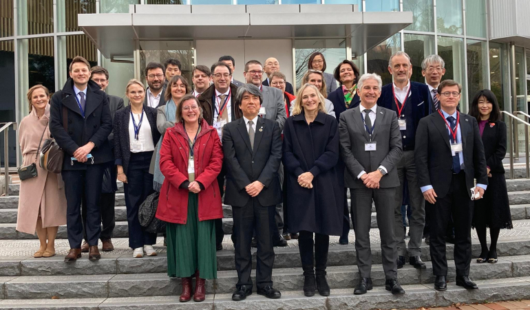 La délégation Wallonie-Bruxelles à l'Université d'Osaka © WBI - AWEX