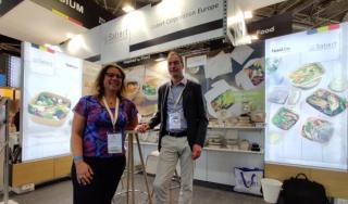 The Sabert Europe team in SIRHA 2021 with Wallonia Export & Investment Agency