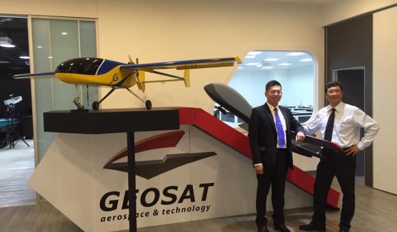 Geosat at the cutting edge of civilian drone technology