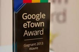 eTown award: Gagnant 2013, Wavre! eTown award: Gagnant 2013, Wavre!