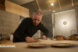 Yves Dejardin de Art Maker dans son atelier