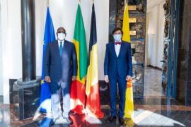 His Excellency, Macky Sall, President of Senegal and the Minister-President of Wallonia, Elio Di Rupo