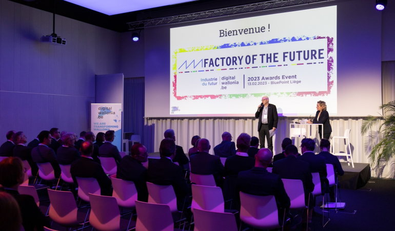 « Factory of the Future », événement organisé pour les Awards Event 2023 par l’Agence du Numérique
