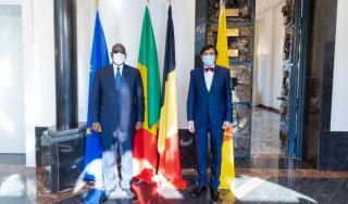His Excellency, Macky Sall, President of Senegal and the Minister-President of Wallonia, Elio Di Rupo His Excellency, Macky Sall, President of Senegal and the Minister-President of Wallonia, Elio Di Rupo