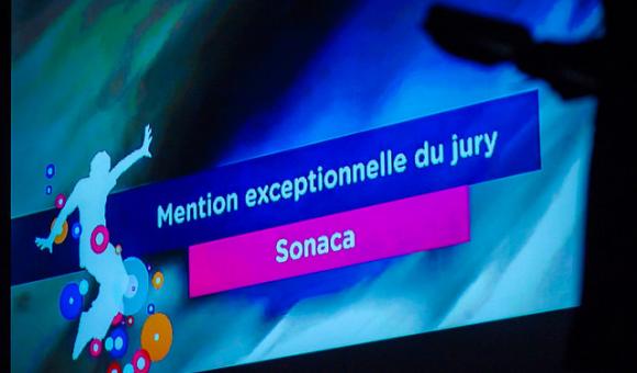 La Sonaca a reçu la mention exceptionnelle du jury. 