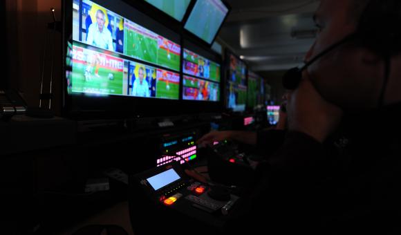 EVS Broadcast Equipment SA manufactures live outside broadcast digital video production systems..