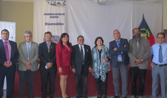 Vice President of the Region, Vice Rector of the University and head teachers, specialists from the University of Las Palmas de Gran Canaria
