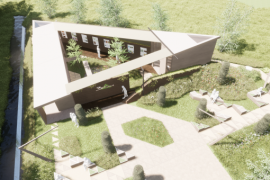 The future Belgian garden pavilion at the Floriades in Almere (NG-Lab) The future Belgian garden pavilion at the Floriades in Almere (NG-Lab)