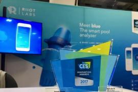 Riiot Labs a remporté le prix "smart home" dans le cadre du salon CES de Las Vegas