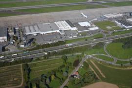 Liege Airport in Wallonia 