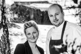 Marie-Charlotte Portois and Thomas Troupin from the restaurant La Menuiserie