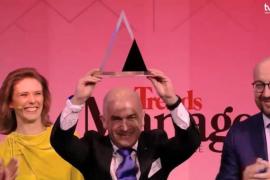 Jean-Pierre Lutgen reçoit le prix de Manager de l'Année 2017  